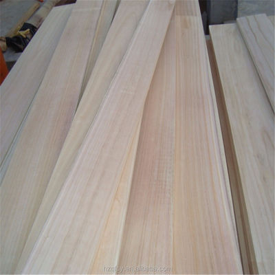 5-15 Tage Produktionszeit 100% Paulownia-Holzplatten für Massivholzplatten