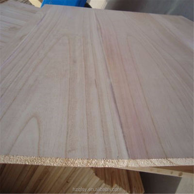 5-15 Tage Produktionszeit 100% Paulownia-Holzplatten für Massivholzplatten