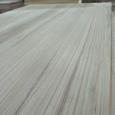 100% Massivholz Paulownia Finger Joint Board für Holzmöbel und FSC 100% genehmigt