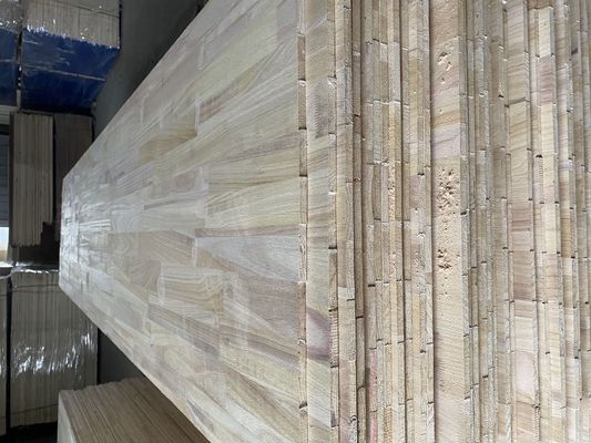Massivholzplatten Finger Joint Board aus Paulowniaholz mit freien Ersatzteilen