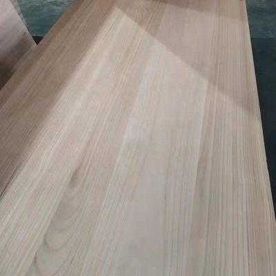 Massivholzplatten Finger Joint Paulownia Board für Lagerung und Organisation im Lager
