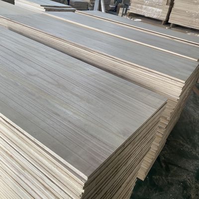 Holz zu Hause herstellen Dichte 8 mm Paulownia-Holzplatten mit Dichte 280-300 kg/cbm