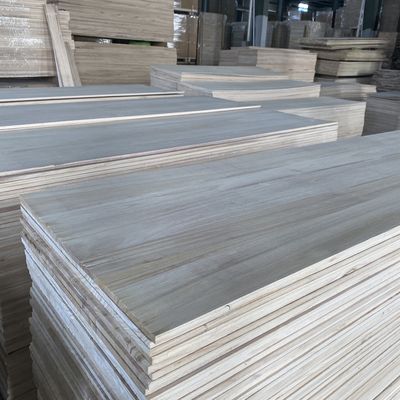 Holz zu Hause herstellen Dichte 8 mm Paulownia-Holzplatten mit Dichte 280-300 kg/cbm