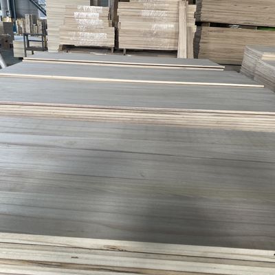 Holz zu Hause herstellen Dichte 8 mm Paulownia-Holzplatten mit Dichte 280-300 kg/cbm