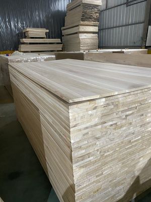 Maßgeschneiderte Größe Holzkanten Klebstoff Paulownia Boards 1220x2440 für Rücksendung und Austausch