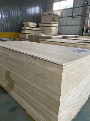 Maßgeschneiderte Größe Holzkanten Klebstoff Paulownia Boards 1220x2440 für Rücksendung und Austausch