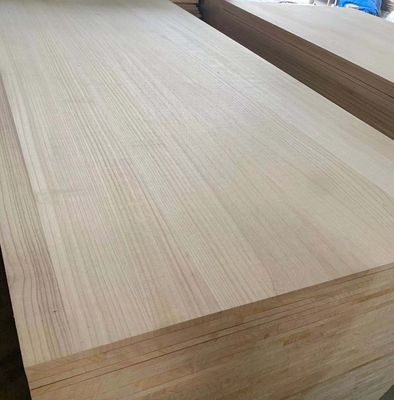 FSC-zertifizierte 3mm-50mm Paulownia-Holzplatte für die Möbelherstellung