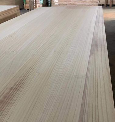 FSC-zertifizierte 3mm-50mm Paulownia-Holzplatte für die Möbelherstellung