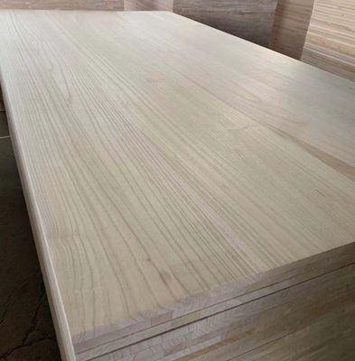 FSC-zertifizierte 3mm-50mm Paulownia-Holzplatte für die Möbelherstellung