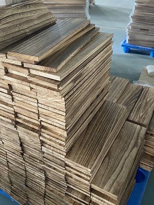 Vintage-Verbrannte Paulownia-Boards für schwimmende Holzregale Projektlösungskapazität