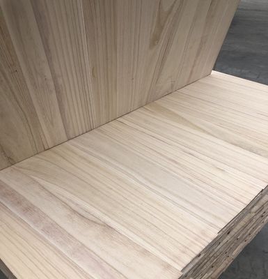 Massivholzplatte Paulownia Holzblech für Lagerprojektlösung