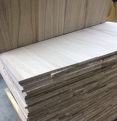 Massivholzplatte Paulownia Holzblech für Lagerprojektlösung