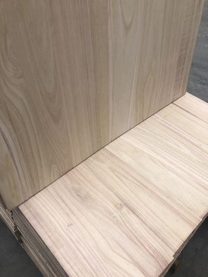 Massivholzplatte Paulownia Holzblech für Lagerprojektlösung