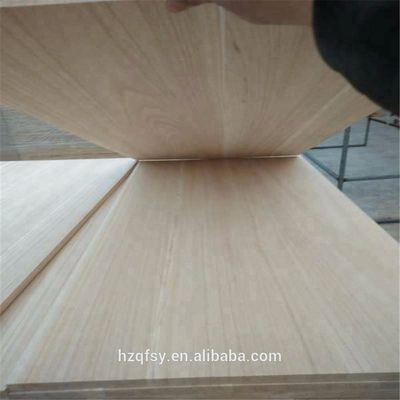 Qingfa Naturpaulownia Holzplatte Ideal für Wohnzimmermöbel Bezahlung T/T oder L/C
