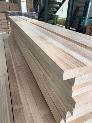 8% bis 12% Feuchtigkeitsgehalt Paulownia Holz für Möbel Holzstreifen Freie Ersatzteile