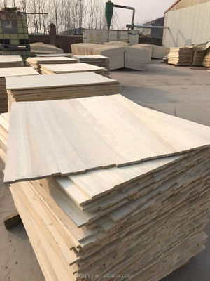 Leichte Holzplatte für Qingfa Paulownia Länge 100mm-2440mm Zahlung T/T oder L/C