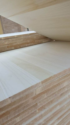angepasste Paulownia-Holzplatte für Projektlösungskapazität in 1220x2440mm Größe