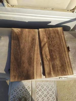Vintage-Hausdekor Heizholz Verbrannte rustikale Paulownia-Holzplatten im modernen Design-Stil