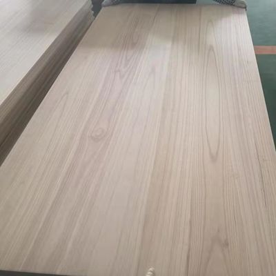 Massivholz Paulownia Holzplatte für Handwerk Naturfarbe 1220x2440mm