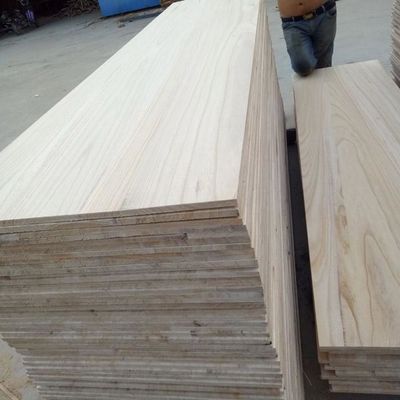 FSC-zertifizierte Paulownia Holz Küche freundlich zeitgenössische natürliche Farbe