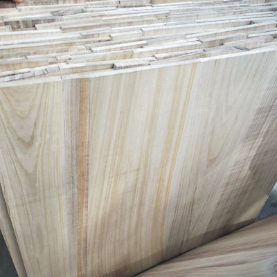 Paulownia Holz, angepasste Größe Bleichholz ohne Knoten 1220x2440 mm
